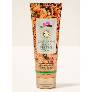 Bath&Body Works Cinnamon Sugar Pretzel Cookie Body Cream NEW